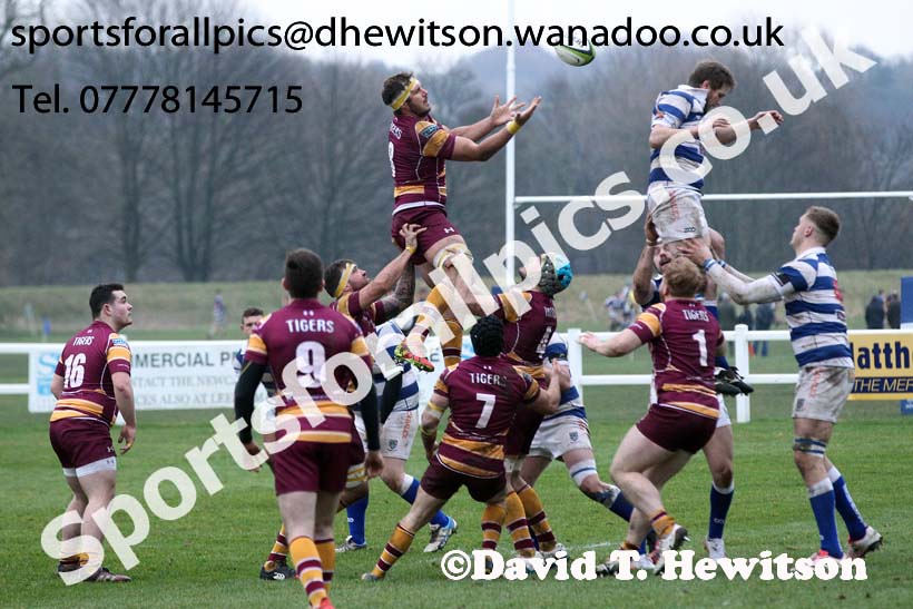 Tynedale v Sedgley Park, Tynedale Park, Corbridge, Northumberland. Photo: David T. Hewitson/Sports for All Pics